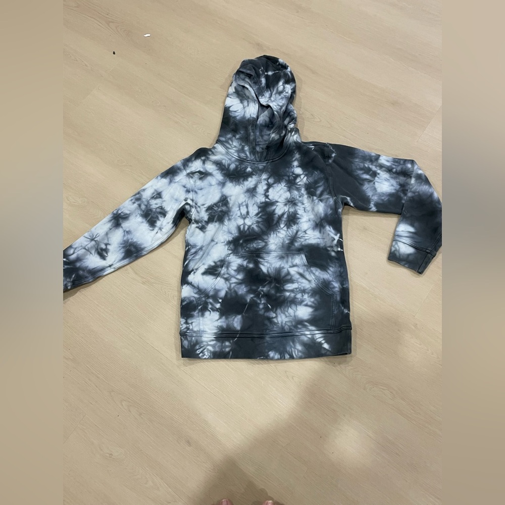 lululemon athletica Tie-Dye Hoodie - Black and White